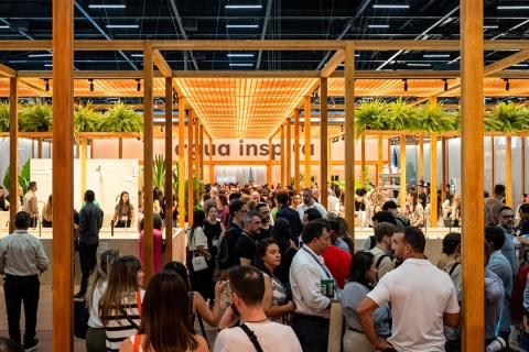 巴西圣保罗地面铺装、地板展览会展会现场图片