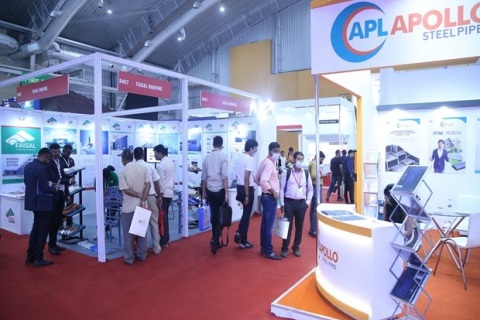 印度地面材料及铺装技术展展会现场图片