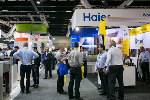 澳洲澳大利亚暖通制冷及空调展览会展会现场图片