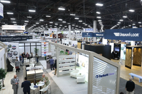 美国拉斯维加斯瓷砖展展会现场图片