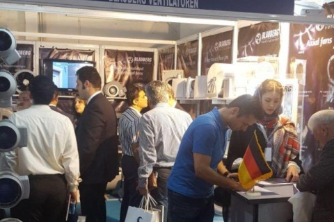 伊朗德黑兰暖通制冷展览会展会现场图片