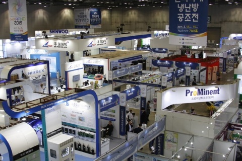 韩国首尔暖通制冷展览会展会现场图片