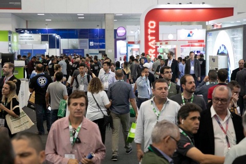 巴西圣保罗暖通制冷展览会展会现场图片