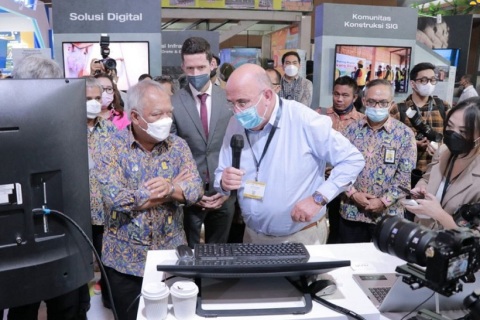 印尼石材及地面材料展览会展会现场图片