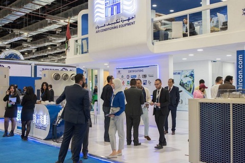 埃及开罗暖通制冷展览会展会现场图片