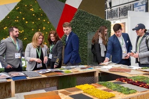 英国伦敦地面材料展览会展会现场图片