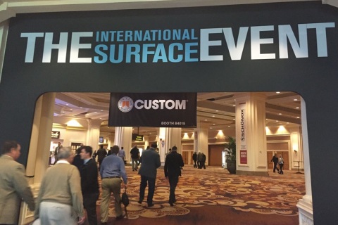 美国拉斯维加斯瓷砖展展会现场图片