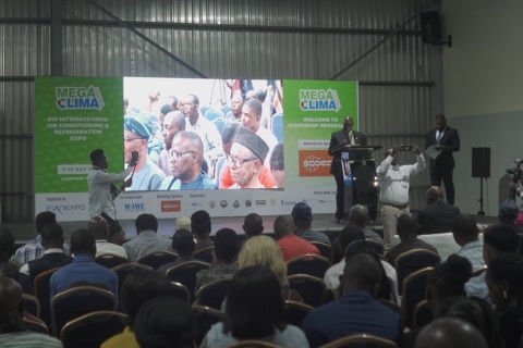 尼日利亚拉各斯暖通制冷展览会展会现场图片