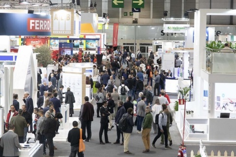 西班牙马德里暖通制冷展览会展会现场图片