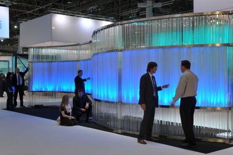 德国杜塞尔多夫玻璃工业展览会展会现场图片