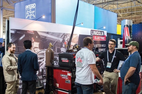 加拿大多伦多金属成型及焊接展览会展会现场图片