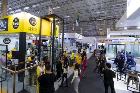 巴西圣保罗玻璃工业展览会展会现场图片