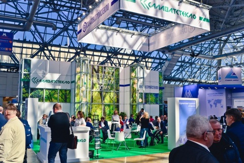 俄罗斯莫斯科玻璃工业展览会展会现场图片