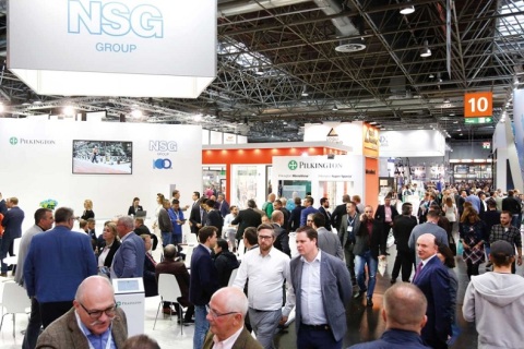 德国杜塞尔多夫玻璃工业展览会展会现场图片