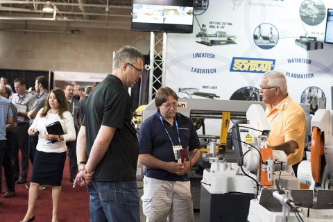 加拿大多伦多金属成型及焊接展览会展会现场图片