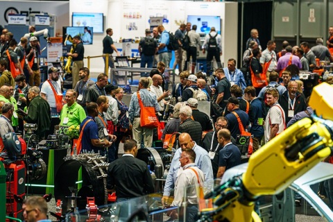 加拿大多伦多金属成型及焊接展览会展会现场图片