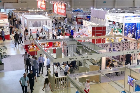 俄罗斯莫斯科石材展览会展会现场图片