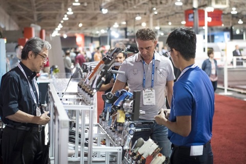 加拿大多伦多金属成型及焊接展览会展会现场图片