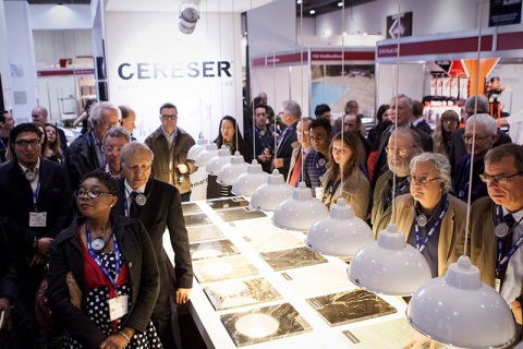 英国伦敦天然石材展览会展会现场图片