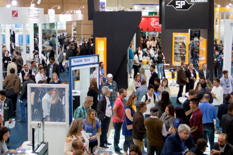 巴西圣保罗玻璃工业展览会展会现场图片