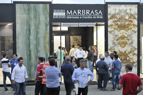 巴西卡舒埃鲁石材展览会展会现场图片