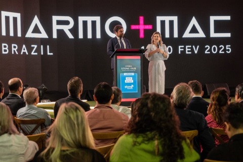 巴西石材展览会展会现场图片