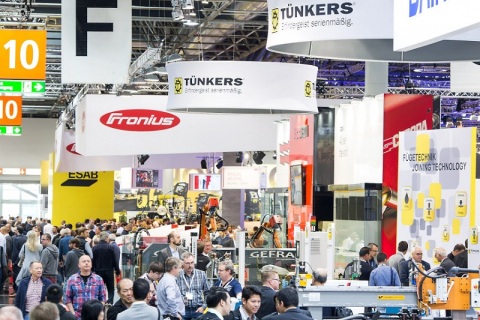 德国埃森焊接切割展览会展会现场图片