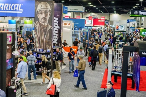 美国金属加工、金属成型及焊接展览会展会现场图片