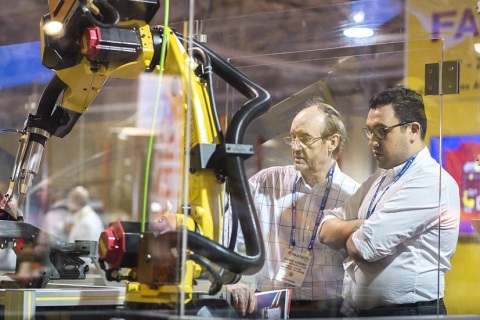 加拿大多伦多金属成型及焊接展览会展会现场图片