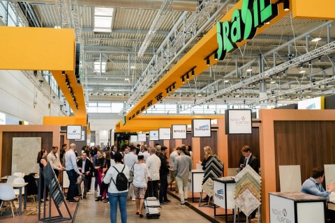 巴西石材展览会展会现场图片