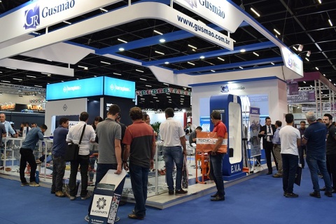 巴西圣保罗玻璃工业展览会展会现场图片