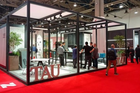 美国瓷砖及石材展览会展会现场图片