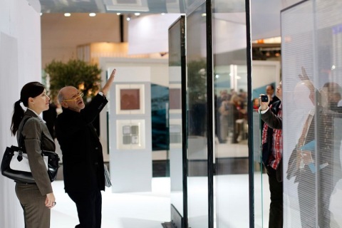 德国杜塞尔多夫玻璃工业展览会展会现场图片