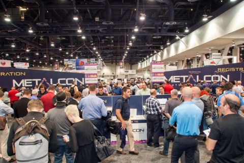 美国建筑金属展览会展会现场图片