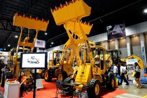 泰国曼谷建筑机械、工程机械展览会展会现场图片