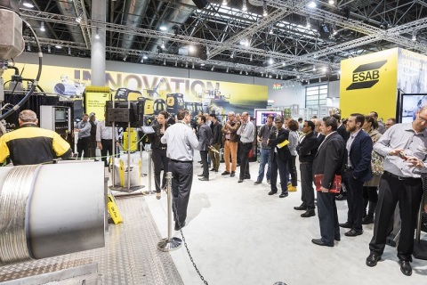 德国埃森焊接切割展览会展会现场图片