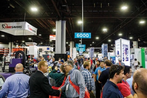 美国建筑金属展览会展会现场图片