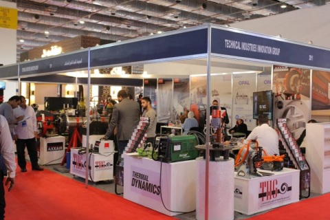 埃及开罗机床、金属加工、焊接切割展览会展会现场图片
