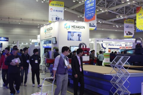 韩国昌原焊接与切割技术展览会展会现场图片