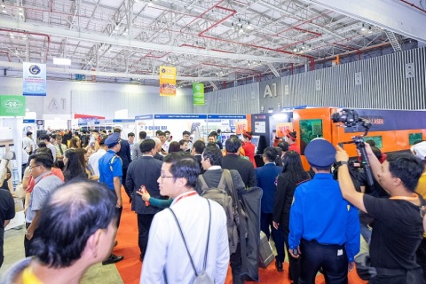 越南胡志明金属加工及焊接技术展览会展会现场图片