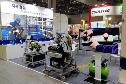 韩国昌原焊接与切割技术展览会展会现场图片
