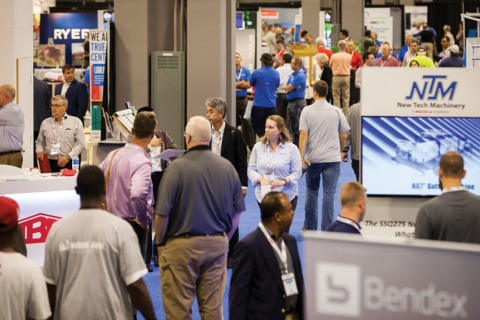 美国建筑金属展览会展会现场图片