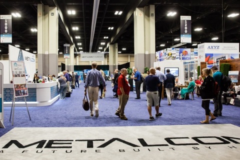 美国建筑金属展览会展会现场图片