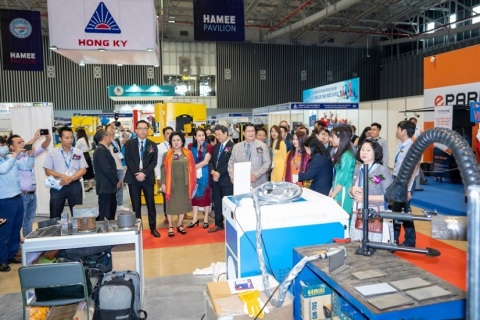 越南河内金属加工及焊接技术展览会展会现场图片