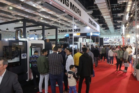 埃及开罗机床、金属加工、焊接切割展览会展会现场图片