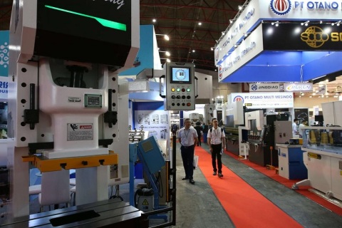 印尼雅加达焊接展览会展会现场图片