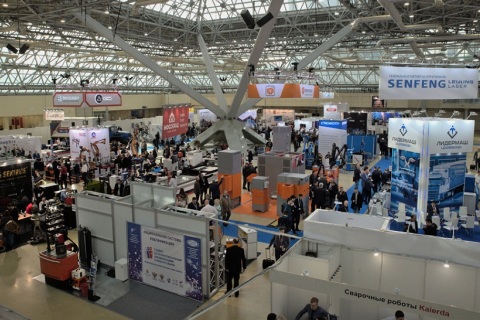 俄罗斯莫斯科焊接切割展览会展会现场图片