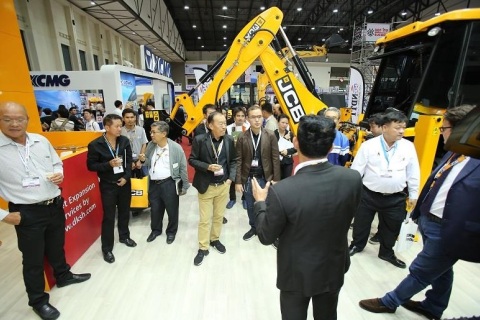 泰国曼谷建筑机械、工程机械展览会展会现场图片