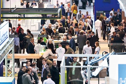 德国斯图加特焊接切割展览会展会现场图片