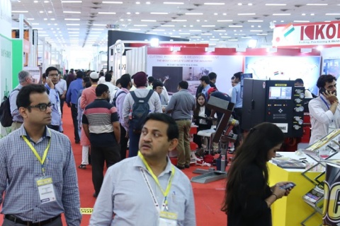 印度焊接切割设备展览会展会现场图片